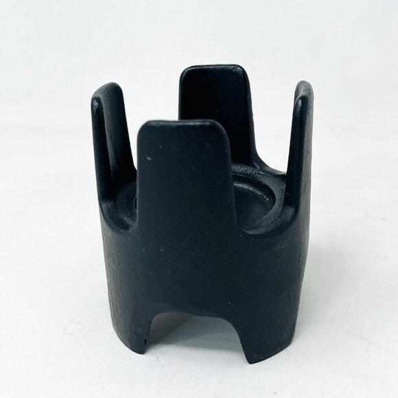 Vintage DANSK MATADOR Cast Iron Candle Holder MCM Jens Quistgaard Brutalist - Picture 3 of 5
